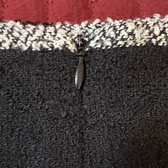 Vintage The Limited Black/White Checked Mini Skirt (sz 10) & Blazer (Medium) - Picture 8 of 16